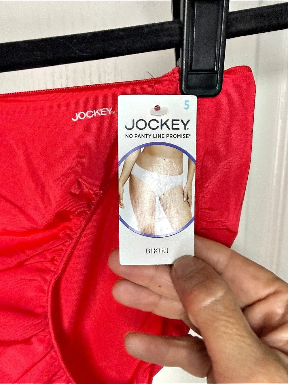 Jockey No Panty Line Promise Microfiber Stretch Bikini 3-Pack Size 5 - Picture 5 of 7